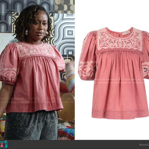 NEW Ulla Johnson Aleida Top Size 8 - Picture 2 of 6